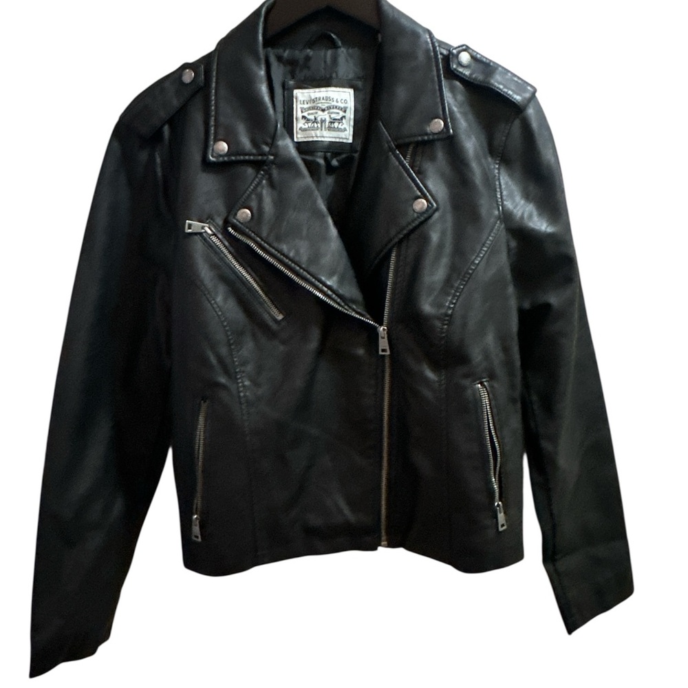 LEVI’S- Black Biker Jacket - XL